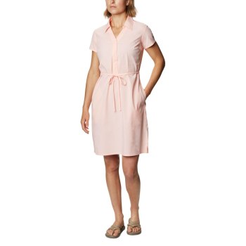 Columbia Pelham Bay Road, Vestidos Rosas Para Mujer | 459362-FSU